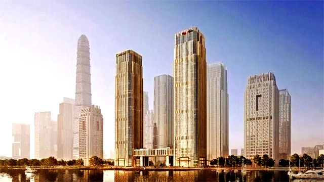 【金威足跡】廣州金融城廣發(fā)銀行、中國人壽項目順利供貨